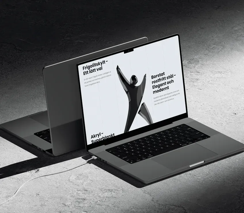 Expomaster 3d configurator — laptop mockup